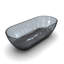 Baignoire de trempage autoportante 68,9 pouces