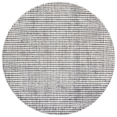 Abstract Hand Tufted Wool Checkered Rug