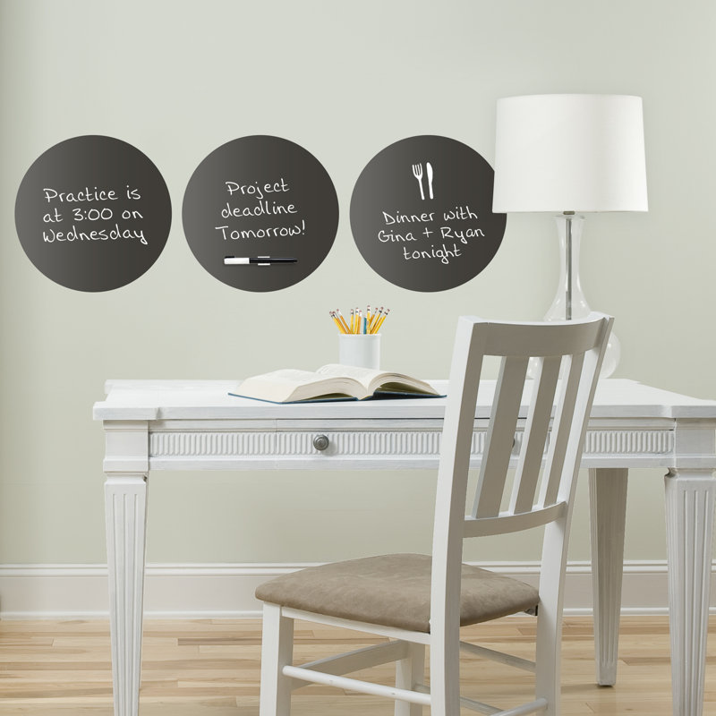 Non-Wall Damaging Chalkboard Decals
