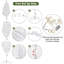5.91' H Lighted Artificial Christmas Tree