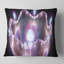 3D surréel mauve - coussin imprimé abstrait-29604310-29604313