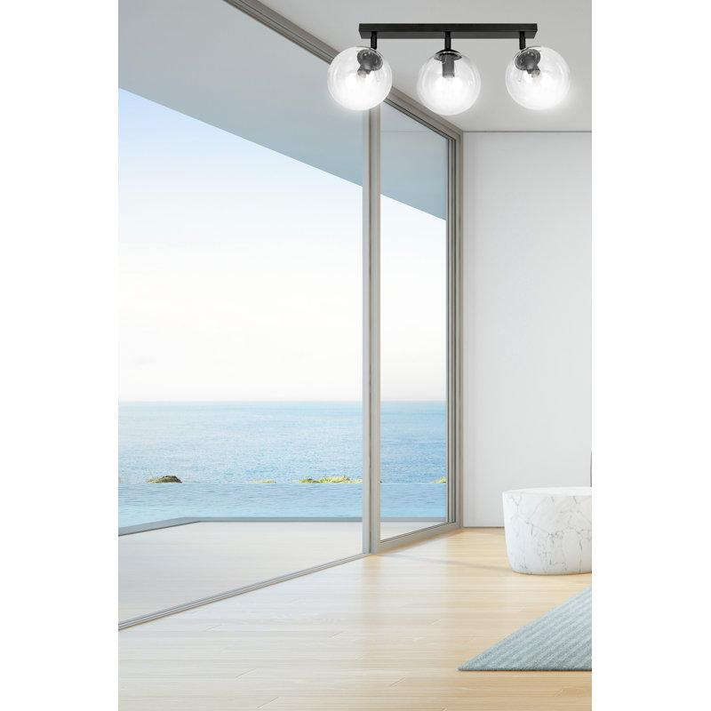 Cadeon 55Cm 3-Light Track Kit, Transparent