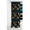 Celestial Blue Damask Mirage Em - Rideau damassé - Rideau occultant damassé - 1 panneaux