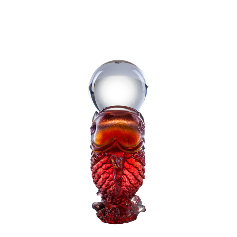 Turning of Ruyi Fish, Red
