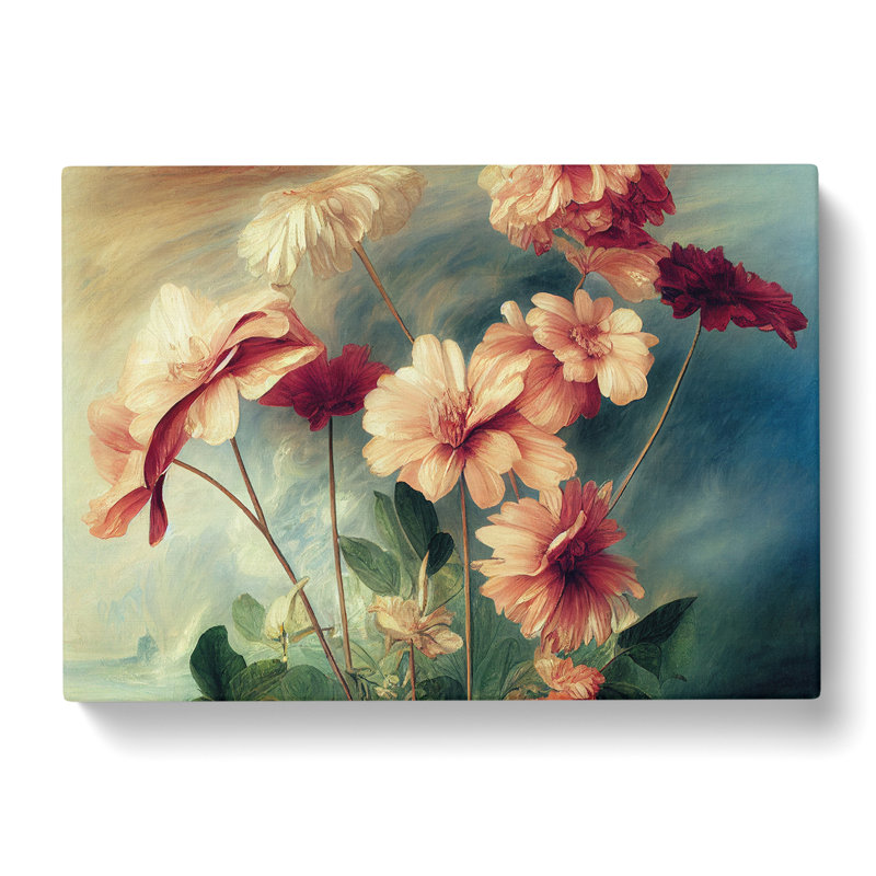 Sensational Flowers - Wrapped Canvas, 35cm H x 50cm W x 3cm D