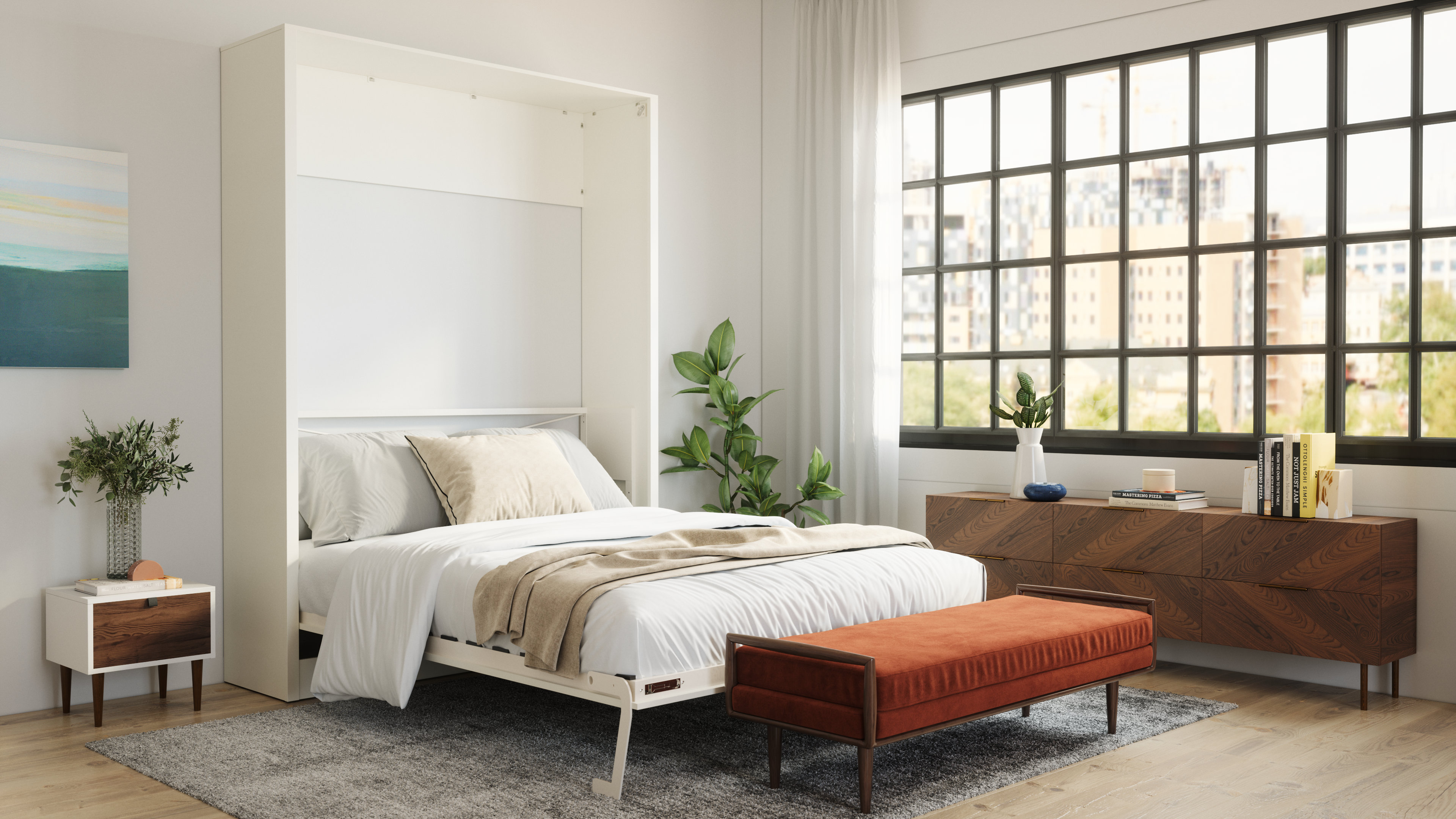 Latitude Run® Xtraroom Metal Murphy Bed Wayfair