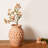 Terracotta Vase Dia 10" X 10.75"H