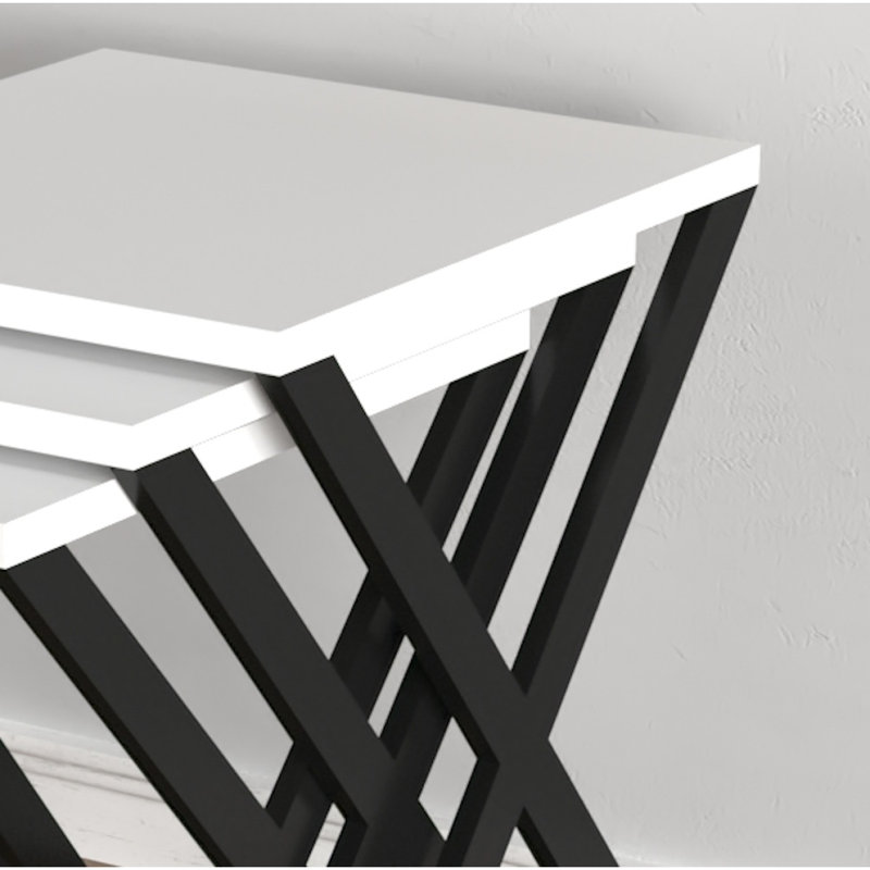 Ensemble de 3 tables gigognes Kira