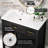 36'' Single Bathroom Vanity with Ceramic Top-1017924759