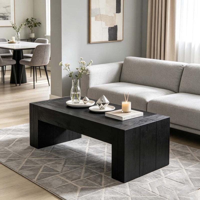 Table basse 49 po, Black