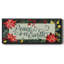 Bright Christmas Night - Toile encadrée-110631715