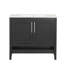 Meuble-lavabo simple avec plateau Sheandra 36