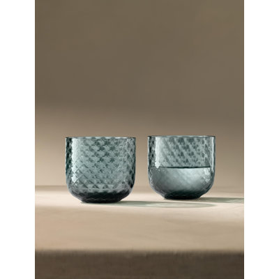 Dapple 10oz. Handmade Drinking Glass Set