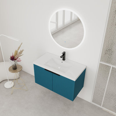 Meuble-lavabo mural