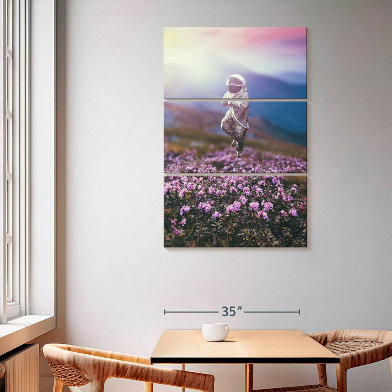 Oberle Astronaut's Dream, 65'' H x 42'' W