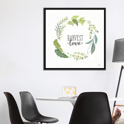 « fine herbes iii » par janelle penner, reproduction d’impression sur toile tendue
