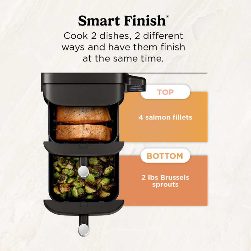 Ninja SL201C DoubleStack 2-Basket Air Fryer - 8 qt.