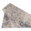 Tapis unique bleu foncé / gris 6 pi 1 po x 9 pi 6 po