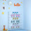 Azzitta 6 Piece Acrylic Floating Shelf