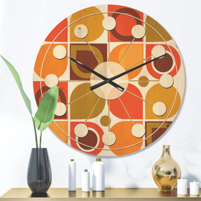 Solid Wood Wall Clock