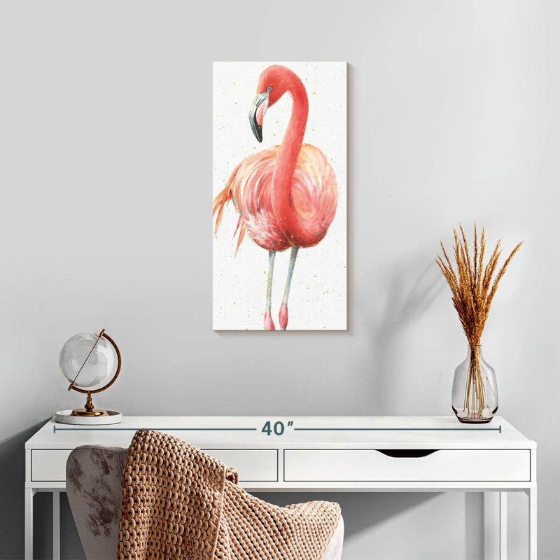 Brampt Gracefully Pink VI, 24" H x 12" W