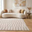 Loft Modern Striped Living Room Area Rug and Runner Soft Pile-124621652-124621659