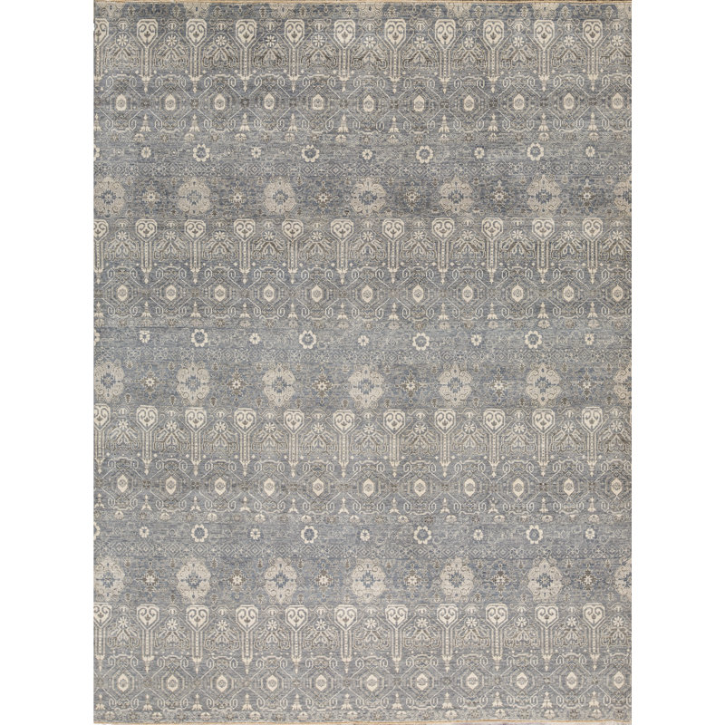 Handmade Wool Floral Area Rug