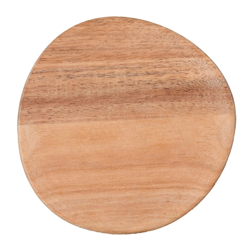 Acacia Wood Plate - 5.1"