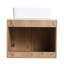 Ensemble de meuble-lavabo flottant simple 24 po avec plateau en céramique Criselle