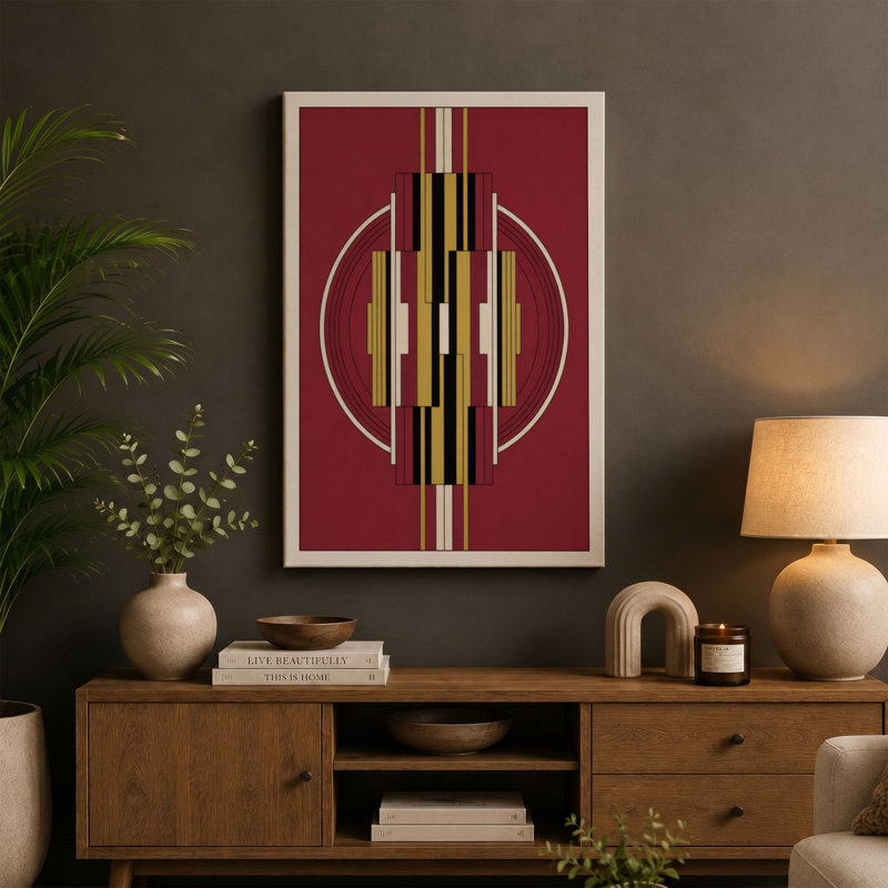 Print, 36x24 - 91.4 x 61.0 cm, Ochre Border