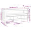 Metta Unfinished TV Stand for TVs up to 50"-1544339593