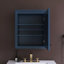 Armoire de rangement murale de salle de bain l 24 "x H 27" avec miroir-579574782