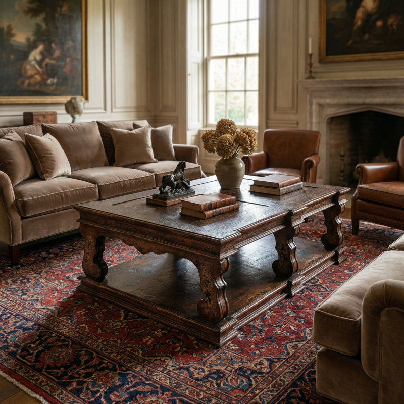 Grande table basse Condreay Inca