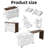 102.3" Kitchen Rolling Island Cart With Extendable Dining Table, Kitchen Island With 3-tier Pull-out Spice Rack, Trash Storage Cabinet,  Mobile Island Table On Wheels For Dining Room, Kitchen-954975679