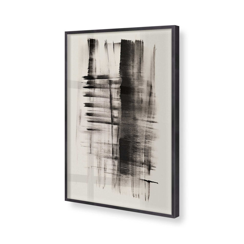 Imprimé Hazy Shade Whimsy III, Cadre en zinc patiné, H 15,25 po x l 12,25 po