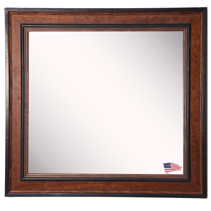 Miroir mural, H 15,5 po x l 15,5 po