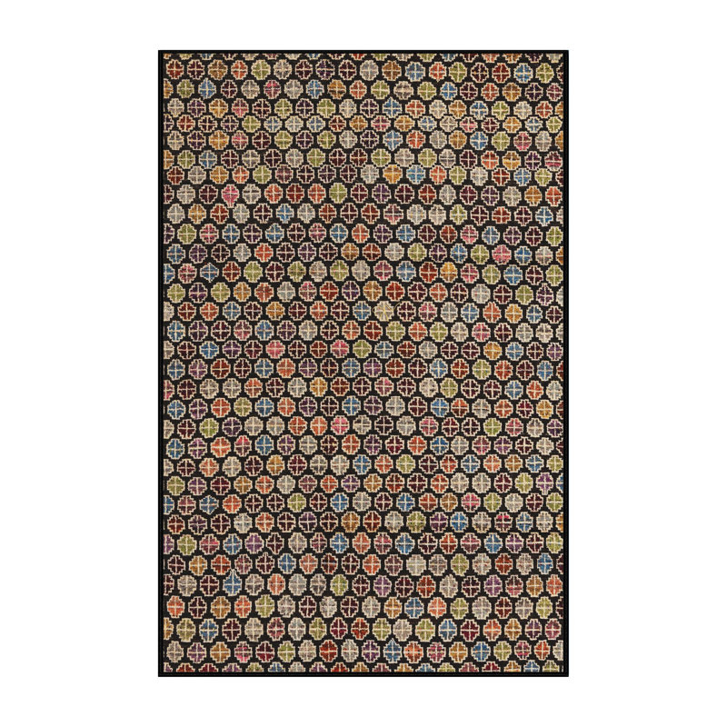 Abstract Indoor Rug, Rectangle 5' x 8'