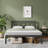 38" Metal Platform Bed Frame with Headboard-1163124892-1163124894