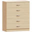 Maybery 5 Drawer 75Cm W Chest-1527421390
