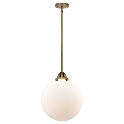 Nouveau 2 - Frederick - Mini-luminaire suspendu sur tige 1 lumière - Ampoule DEL