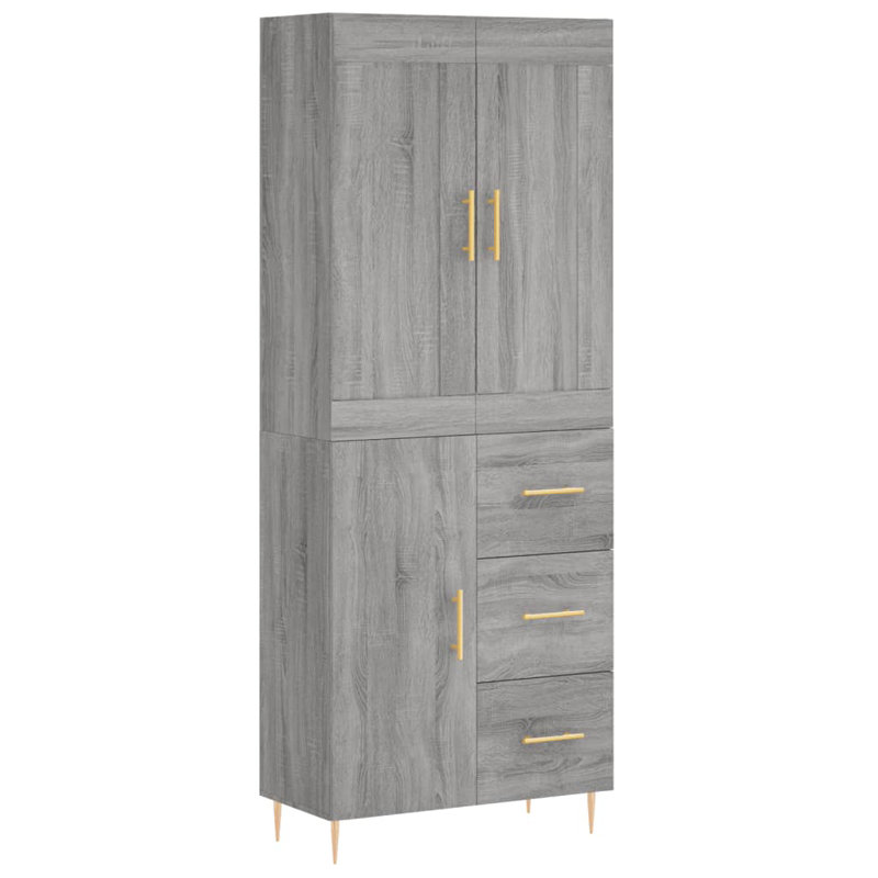 Destrie 69.5 Sideboard, Grey sonoma