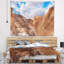 Paysage, canyon blanc au sud du Sinaï, Tapisserie, Égypte-28485991