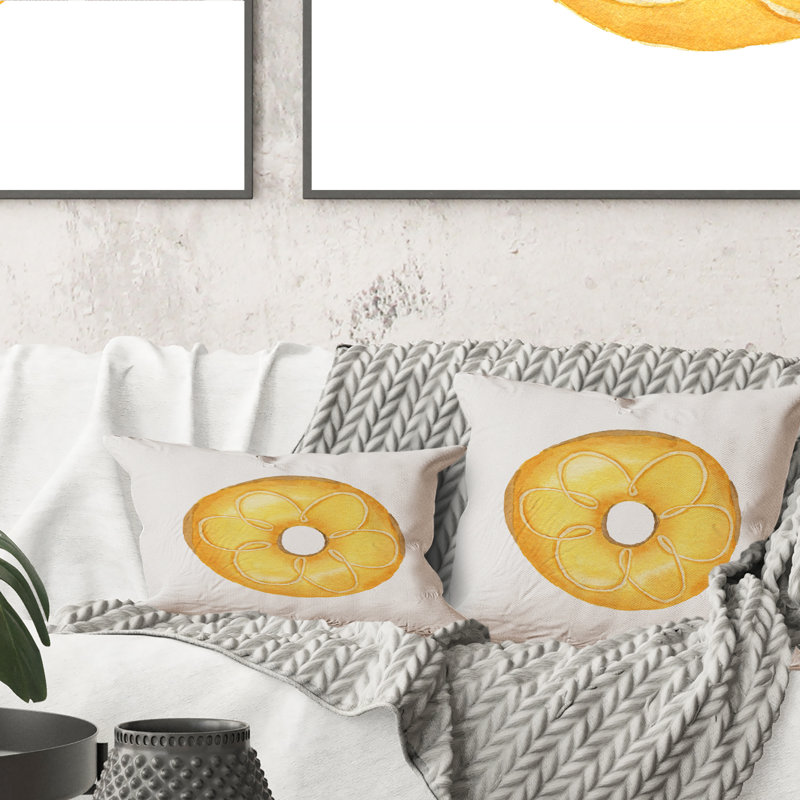 Coussin Yellow