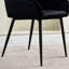 Chaise de salle à manger en tissu