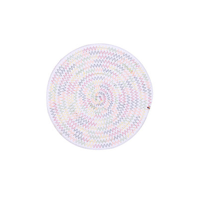 15" Round Braided Placemats Set Of 4