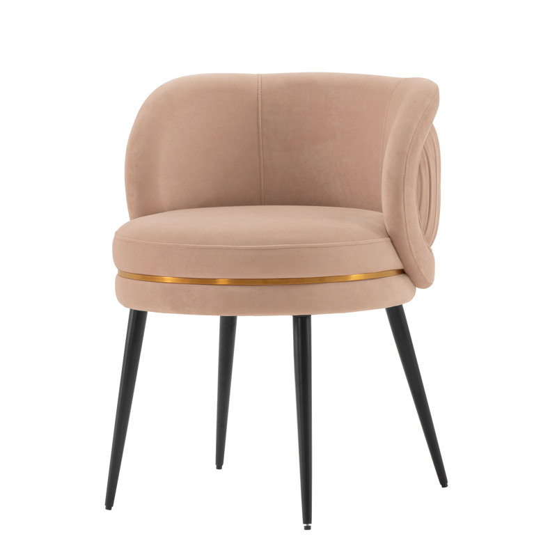 Chaise d'appoint de salle à manger Kaya, Chair
