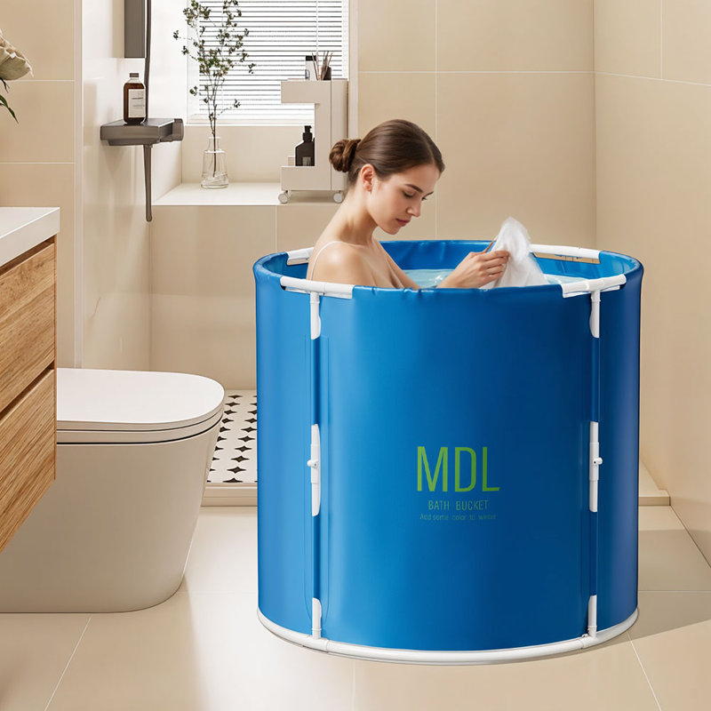 80mm x 80mm Mounting / Installation Required Oxford Cloth + Alloy Bathtub