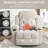 Swinging Recliner Massage Heated Sofa, With USB And 2 Cup Holders In Side Pockets-1480920004