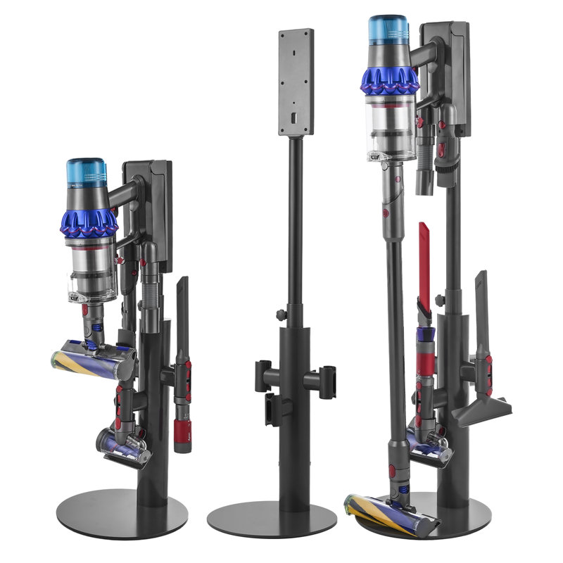 Vacuum Stand for Dyson Multi-Models Stable Storage Bracket Holder with 3 Clips