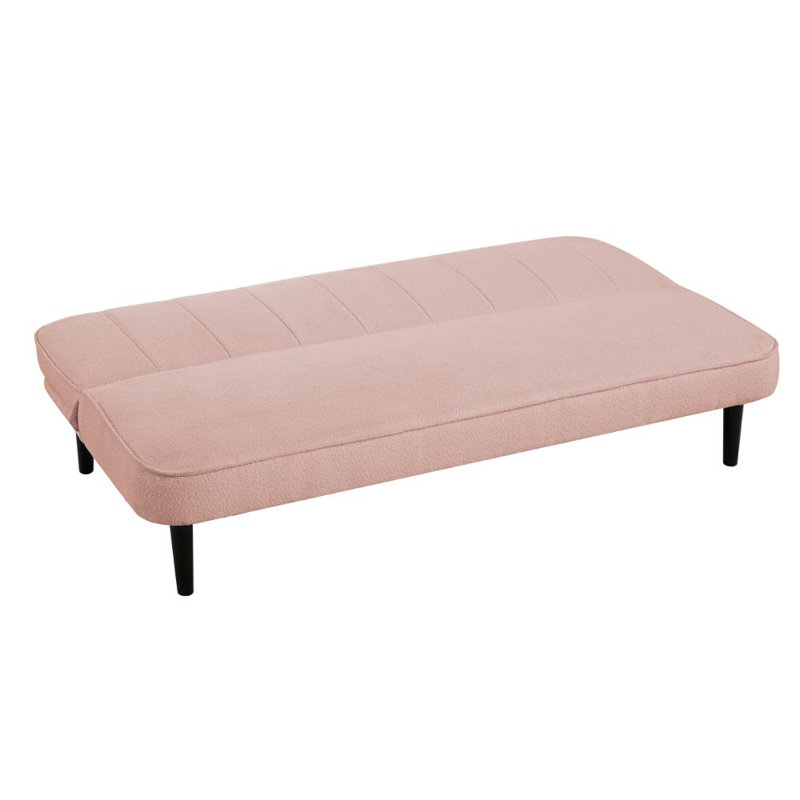 Alex 3 Seater Sofa Bed, Pink